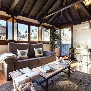 Fantástico ático Con Terraza Y Vistas En El Centro Apartamento Granada